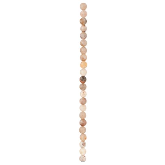 12 Pack: Neutral Mix Agate Round Beads, 8mm by Bead Landing™